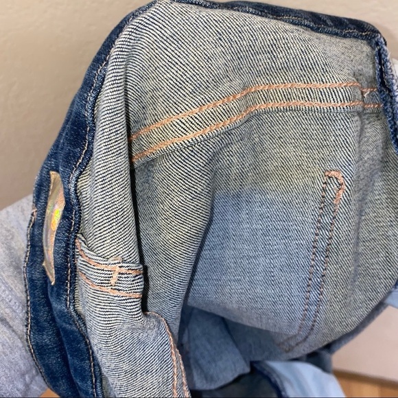 MOTHER Looker Ankle Fray Girl Crush Wash Jeans - Picture 14 of 15